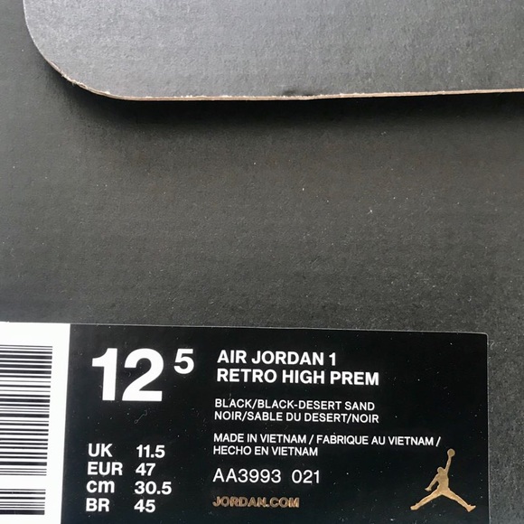 NWOT AIR JORDAN 1 RETRO HIGH PREMIUM - Picture 6 of 7